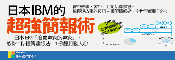 贈書《日本IBM的超強簡報術》抽獎活動
