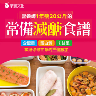 贈書《常備減醣食譜》抽獎活動