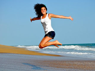 我好動，常一個move，內衣移位，多了不自然曲線