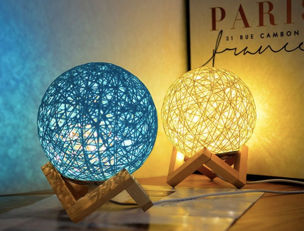 讓唯美月球燈照亮你的夜晚！「療癒系小夜燈」把房間變成浪漫滿屋♡