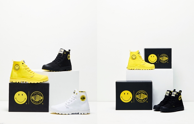 《PALLADIUM X SMILEY聯名最終彈》穿上橘標防水SMILEY 讓笑容撐起每個下雨天