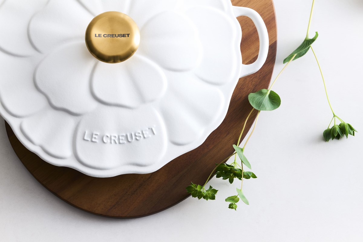 優雅春荷浪漫初現　探索春暖花開新生活 LE CREUSET「輕荷花妍系列」迎接春日輕飲食主義