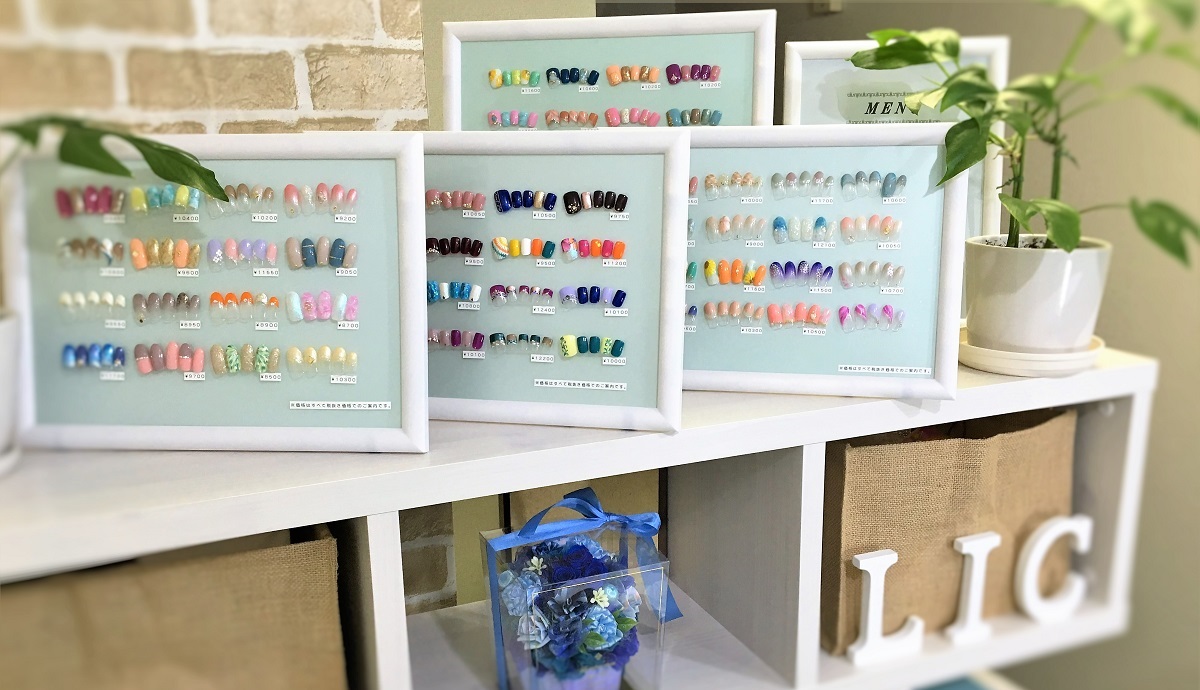 日本東京吉祥寺的美甲沙龍「Nail salon Lic」