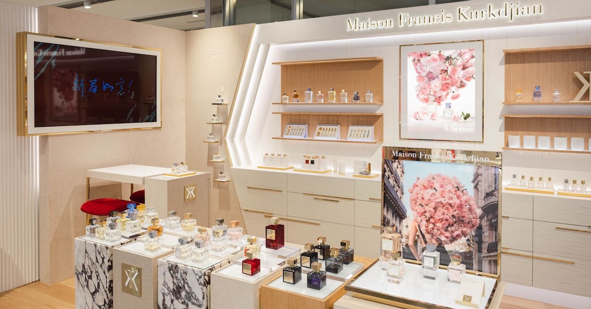 Maison Francis Kurkdjian 全球最新形象店首次登台，1/22台中新光三越風光亮相