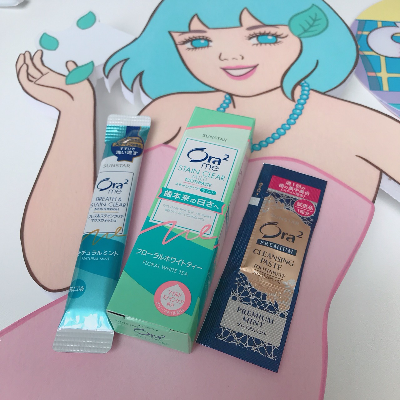  網美照拍一波！ANNA SUI攜手丸作推出美人魚飲品、Ora2打卡就送美白牙膏