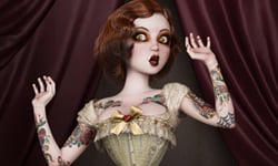 SM戀物女娃　破壞狂女孩的3D電繪 SM、3D、緊縛、戀物、女孩