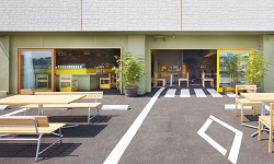 前方無來車！停車場上也有咖啡廳 咖啡廳、停車場、 Café/Day、日本、靜岡