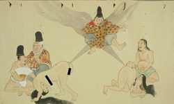 放屁也是一種技能　《屁合戦絵巻》教你放屁作戰    屁合戦絵巻、早稻田大學