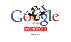 Google紙上大富翁霸氣出擊  快來買下其他網站吧！ Google、大富翁、James Belkevitz、Google Monopoly、藝術