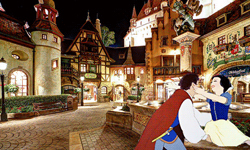 白雪公主跑到現實世界了！迪士尼人物亂入迪士尼樂園 迪士尼、公主、電影、灰姑娘、小美人魚