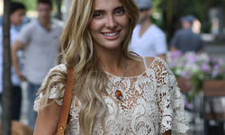 街拍剪貼簿：遠看立體近看細緻  極美雕花蕾絲單品 蕾絲、雕花、街拍、穿搭