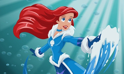 真的「呼風喚雨」了！迪士尼公主變身神力女戰士 迪士尼、Disney、迪士尼公主、Disney Princesses、插畫