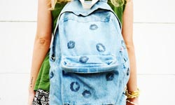 熱轉印DIY  為舊包印上性感唇彩 DIY、唇膏、唇印、舊衣服