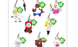 LINE公仔吊飾變身草莓超人？搞怪俏皮手機音源塞       LINE、公仔、吊飾、音源塞、耳機孔