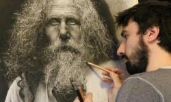 一支鉛筆畫出HD高畫質  畫技高超的超現實畫家 素描、 Emanuele Dascanio、藝術