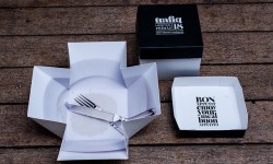 吃漢堡也可以很優雅  速食的時尚高雅包裝 速食、包裝、設計、藝術