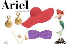 在海灘上也要維持公主風？迪士尼公主夏日泳裝穿搭 泳裝、迪士尼、公主、海灘、夏天、穿搭