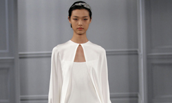 現代與浪漫的邂逅  現代感造型婚紗 婚禮、新娘、婚紗、現代、Monique Lhuillier、優雅、唯美