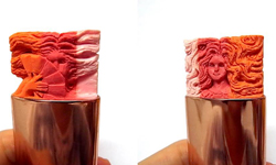 打開口紅蓋 看見徐若瑄？用唇膏雕刻出大明星 May Sum、口紅、唇膏、徐若瑄、藝術