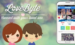 活在自己世界的戀人們  Lovebyte幫你記錄愛情      Lovebyte、通訊軟體、記事、甜蜜、戀愛