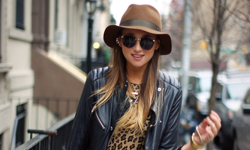 這樣的比例剛剛好！不會太over的豹紋穿搭法 豹紋、時尚、穿搭、街拍、秋冬