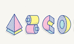 顛覆你對英文字母的想像！像玩具的字體設計 字體、Vicente García Morillo、玩具、設計、字母