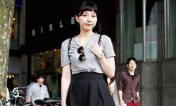 日系也要高腰風！東京女孩的復古時尚    街拍、時尚、穿搭、日本、高腰