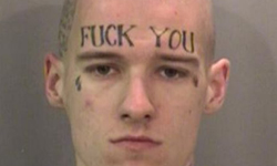 現實的醉後大丈夫？！獵奇版罪犯檔案照 犯罪、罪犯、入獄、被捕、檔案、照片、相片、攝影、照相、獵奇、詭異、恐怖、噁心