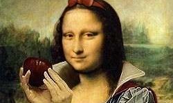 蒙娜麗莎也玩cosplay？藝術家的惡搞插畫 Teddy Royannez、插畫、蒙娜麗莎的微笑、kuso、角色扮演