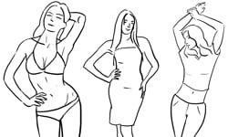 女模的腋下都香香的？攝影師最喜歡指定的Pose 模特兒、攝影、動作、姿勢、攝影師