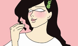 跟著我來做眼部健康操！那些生活中的白眼時刻    溫蒂妮小姐、插畫、白眼