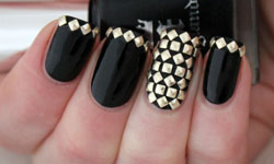 個性女孩最愛！造型鉚釘指彩特輯 美甲、指彩、造型、創意、鉚釘