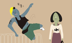 今朝有樂今朝樂　香港超有個性圖文作家－謝曬皮       謝曬皮、香港、圖文作家、、藝術