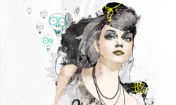 掉進色彩與塗鴉的瘋狂世界 Raphael Vicenzi 的電繪時尚插畫 色彩、塗鴉、瘋狂世界、Raphael Vicenzi、電繪