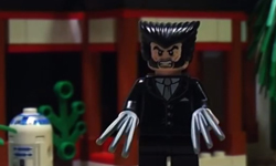 休傑克曼要沒戲唱了？樂高小人來踢館扮演金鋼狼 金鋼狼、樂高、Antonio Toscano、休傑克曼、Marvel