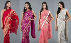 一塊布摺出魚尾裙！印度紗麗穿法大揭密 印度、紗麗、魚尾裙