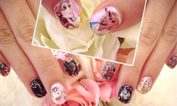 妞power：在你的指尖上畫出童話樂園！櫃姐變美甲師的奇幻歷險 美女與野獸、達菲、妞power、指甲彩繪、流行、美甲師、迪士尼、公主、小小兵、Venus nail 美甲工坊、美甲、Vicky