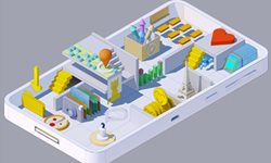 1G容量有多大？讓插畫家Maximus Chatsky告訴你 手機容量、插畫、Maximus Chatsky