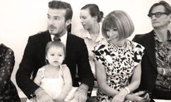 看秀不如看小哈波！ 小朋友不下樓梯星二代上伸展台看秀去 伸展台、看秀、哈波、可愛、萌