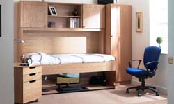 蝸居租屋族首選  強迫人要整理棉被的書桌床 家具、床鋪、租屋、書桌、學生