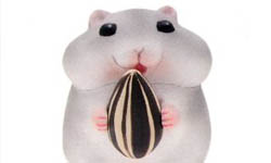 我就是愛吃！手很忙的小倉鼠玩具    倉鼠、玩具、公仔、吊飾