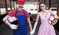 結婚就這樣拍吧！超級瑪莉婚紗攝影 超級瑪莉、婚紗攝影、Fandi、瑪莉歐、碧琪公主