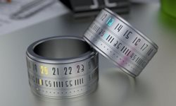 就是不喜歡戴手錶！試試超酷的時間戒指 Gusztav Szikszai、Ring Clock、時間戒指、