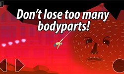 啪嘰一聲摔成肉泥！不小心就斷手斷腳的驚悚泰山遊戲 搖晃、懸吊、斷手、斷腳、肉泥、摔爛、小人、泰山、萌、遊戲、血腥、恐怖、Hanger、A Small Game