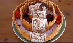 想要吃到艾倫要先過三層牆壁！網友鉅作「進擊的蛋糕」    進擊的巨人、蛋糕、甜點、艾倫