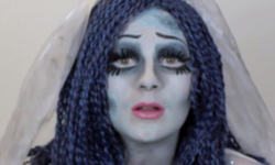 萬聖節這樣出門就對了！神奇的恐怖角色仿妝術 Emma Pickles、地獄新娘、老虎、吸血鬼、殭屍芭比