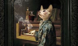 盛裝出席的貓咪？讓動物控目不轉睛的華麗盤子 Rachel、Benoit Convers、貓咪、盤子、藝術