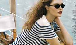 Hello Captain！初秋海軍風穿搭必備元素 海軍、條紋、船錨、藍色、初秋