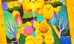 還在推金幣？多種顏色小雞等你推推看！    推金幣、小雞、ChickPusher 