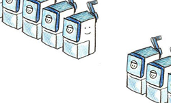 勵志ㄏㄠˇ ㄆㄥˊ ㄧㄡˇ  樂天派療癒插畫「喂，wei」 插畫、勵志、療癒、喂，wei